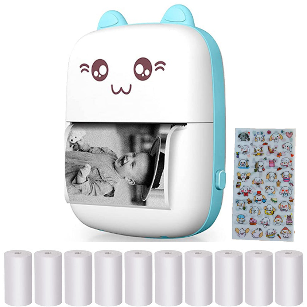 Pocket Mini Bluetooth Printer – Print Photos, Notes & Stickers Instantly