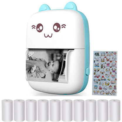 Pocket Mini Bluetooth Printer – Print Photos, Notes & Stickers Instantly