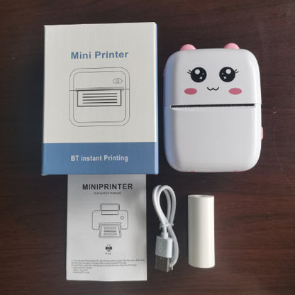 Pocket Mini Bluetooth Printer – Print Photos, Notes & Stickers Instantly