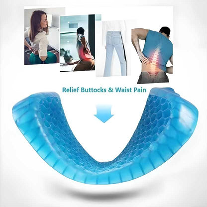 Orthopaedic Gel Seat Cushion for Back Pain
