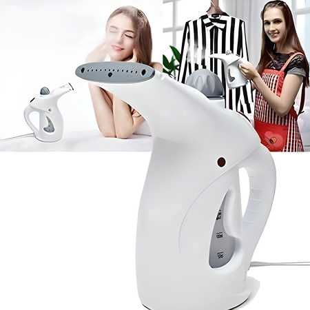 Fast Heat-Up Portable Handheld Garment & Facial Vapor Steamer Iron Brush