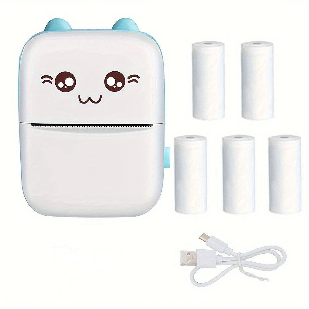 Pocket Mini Bluetooth Printer – Print Photos, Notes & Stickers Instantly