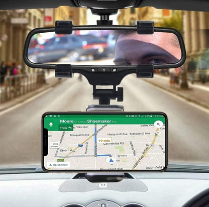 Car Rearview Mirror Phone Holder