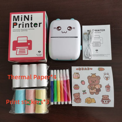 Pocket Mini Bluetooth Printer – Print Photos, Notes & Stickers Instantly